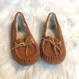 Lucky Brand Abelle Suede Moccasins